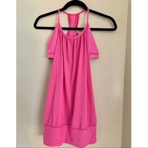 Lululemon Practice Freely Hot Pink Racerback Tank